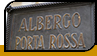 Табличка "Albergo Porta Rossa"